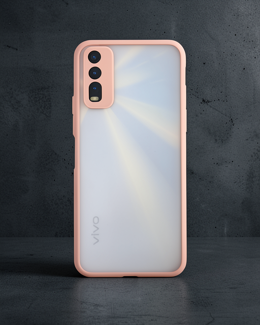 Vivo Y11S Kılıf - Montreal Silikon Kapak - Pembe