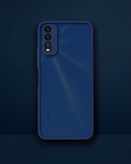Vivo Y11S Kılıf - Montreal Silikon Kapak - Lacivert
