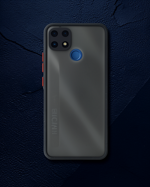 Realme C25 Kılıf - Montreal Silikon Kapak - Siyah