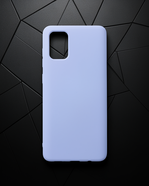 Samsung Galaxy A71 Kılıf Nano İçi Kadife Silikon - Lila
