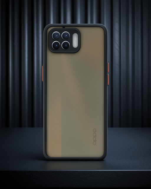 Oppo Reno 4 Lite Kılıf Montreal Silikon - Siyah