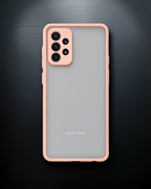 Samsung Galaxy A52 Kılıf - Montreal Silikon Kapak - Pembe