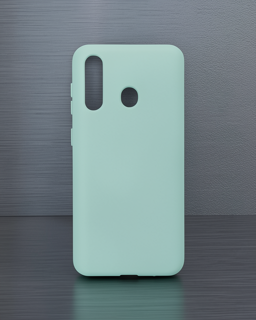 Samsung Galaxy M40 Kılıf Nano İçi Kadife Silikon - Turkuaz