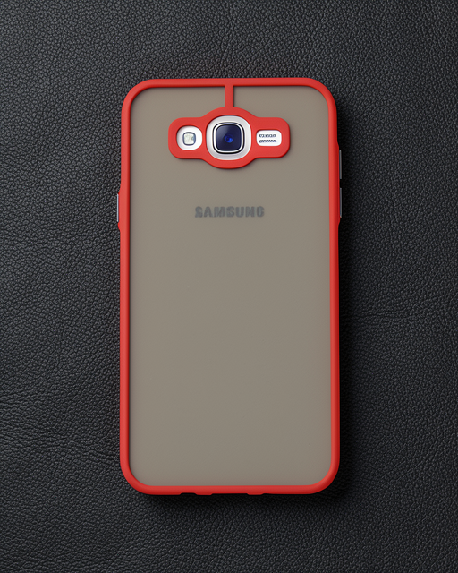 Samsung Galaxy J7 Kılıf - Montreal Silikon Kapak - Kırmızı