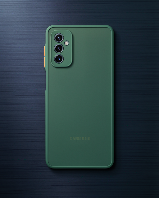Samsung Galaxy M52 5G Kılıf - Montreal Silikon Kapak - Yeşil