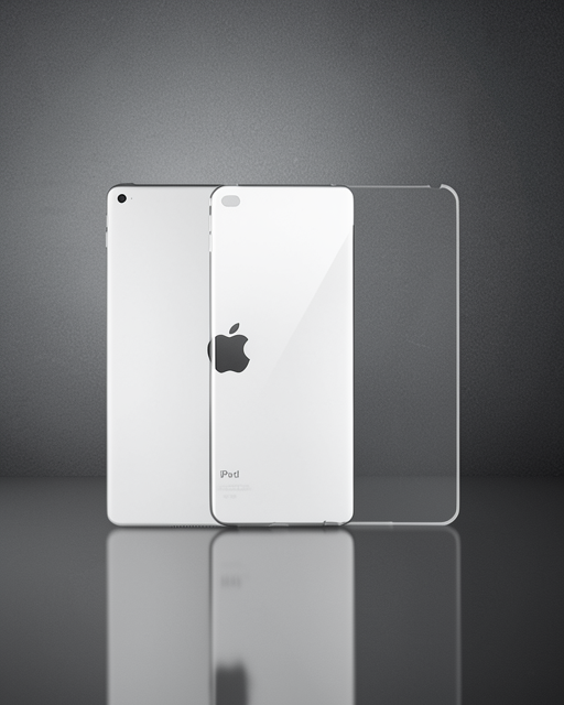 iPad 5 Air 9.7 Kılıf Tablet Şeffaf Silikon - Şeffaf