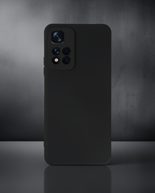 Xiaomi Redmi Note 11 Pro Plus 5G Kılıf - Nano İçi Kadife Silikon - Siyah