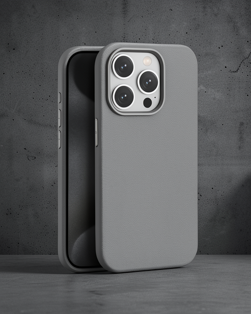 iPhone 15 Pro - Joko Wonder Deri Magsafe Kılıf - Titan Gri