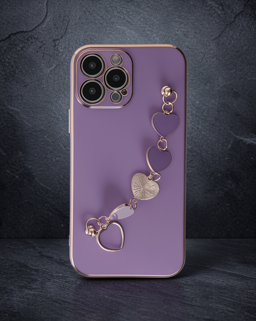 iPhone 13 Pro Kılıf Esila Silikon - Mor