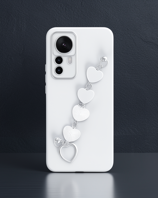 Xiaomi Mi 12T Pro Kılıf Esila Silikon - Beyaz