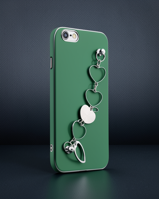 iPhone 6 Kılıf Esila Silikon - Su Yeşili