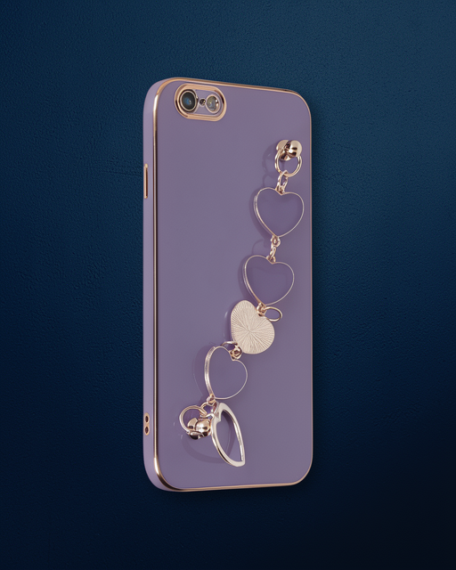 iPhone 6 Kılıf Esila Silikon - Mor