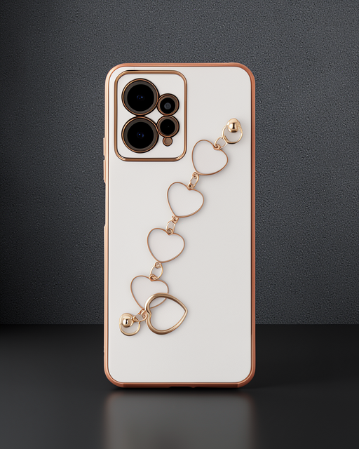 Xiaomi Redmi Note 12 4G Kılıf Esila Silikon - Beyaz