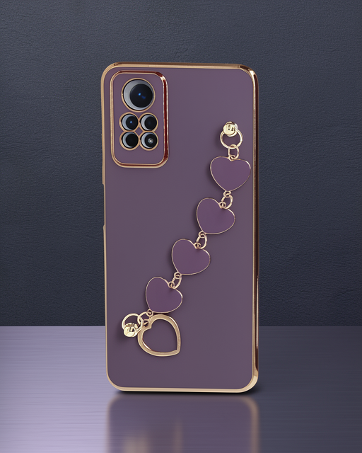 Xiaomi Redmi Note 12 Pro 4G Kılıf Esila Silikon - Mor