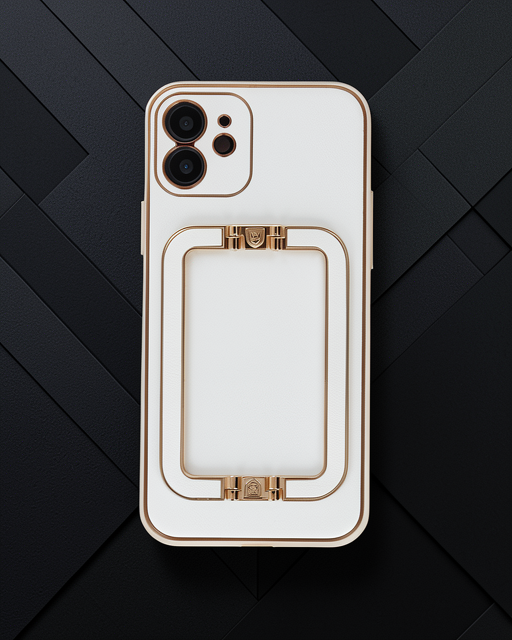 iPhone 12 Kılıf Coco Elit Kapak - Beyaz