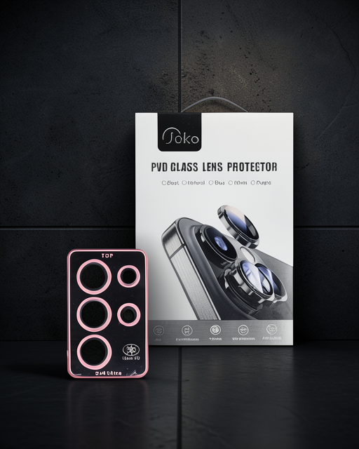 Samsung Galaxy S24 Ultra Joko Pvd Metal Kamera Lens - Pembe