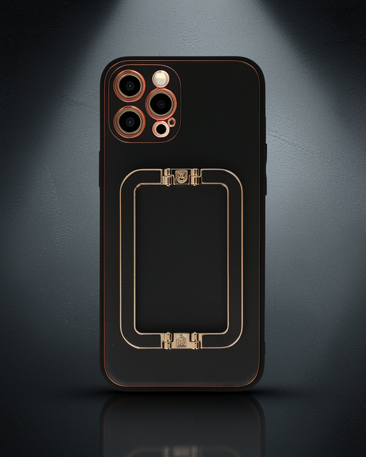 iPhone 12 Pro Kılıf Coco Elit Kapak - Siyah
