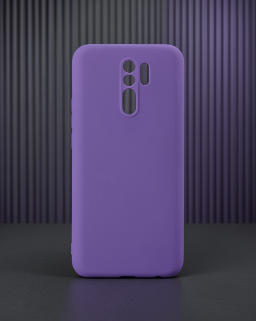 Xiaomi Redmi 9 Kılıf Nano İçi Kadife Silikon - Mor