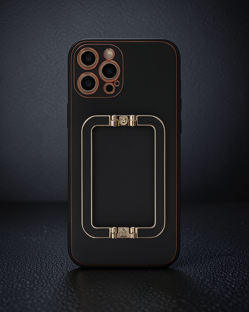iPhone 12 Pro Max Kılıf Coco Elit Kapak - Siyah