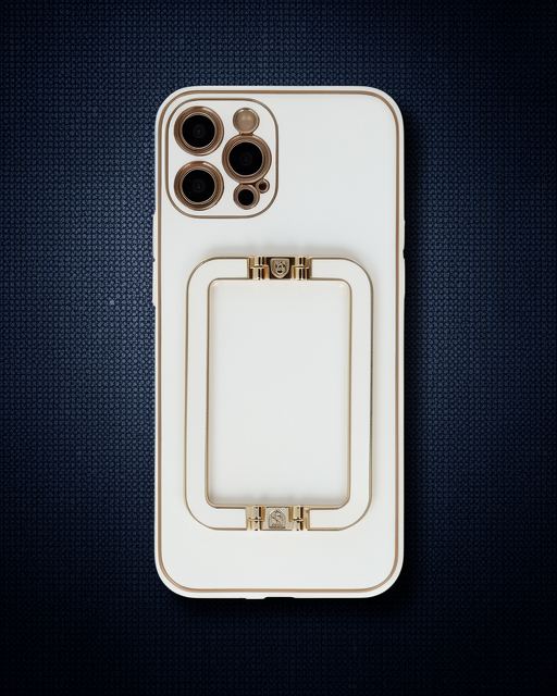 iPhone 12 Pro Max Kılıf Coco Elit Kapak - Beyaz
