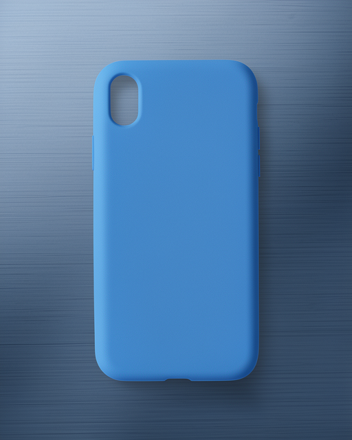 iPhone XR Kılıf Nano İçi Kadife Silikon - Mavi
