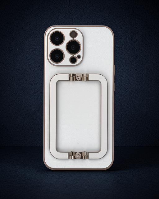 iPhone 13 Pro Max Kılıf Coco Elit Kapak - Beyaz