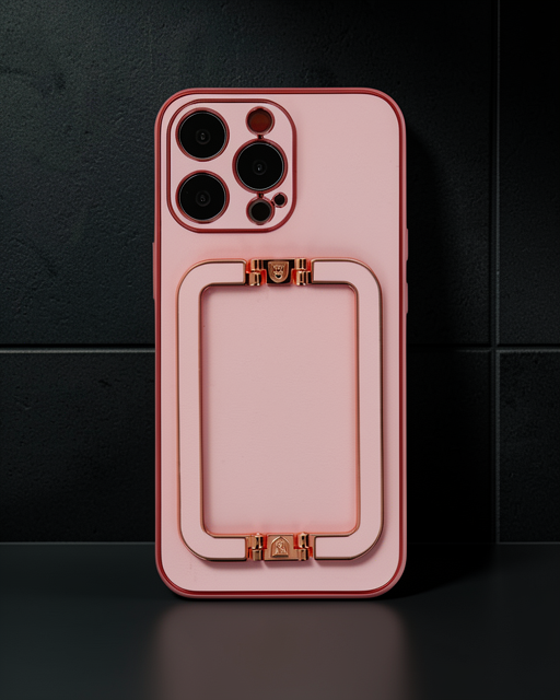 iPhone 13 Pro Max Kılıf Coco Elit Kapak - Pembe