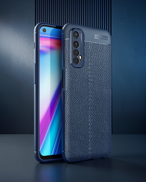 Realme 7 - Kılıf - Auto Focus Kapak - Lacivert