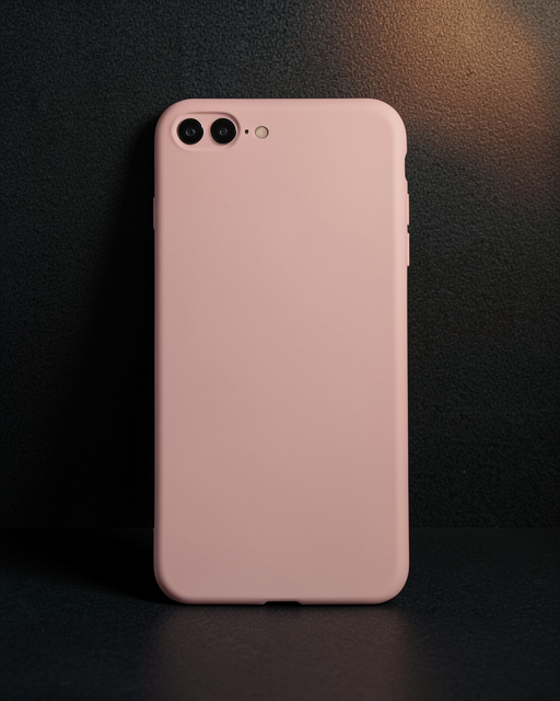 iPhone 7 Plus Kılıf First Silikon - Rose Gold