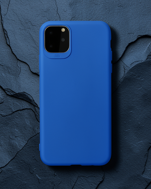 iPhone 11 Pro Max Kılıf First Silikon - Mavi