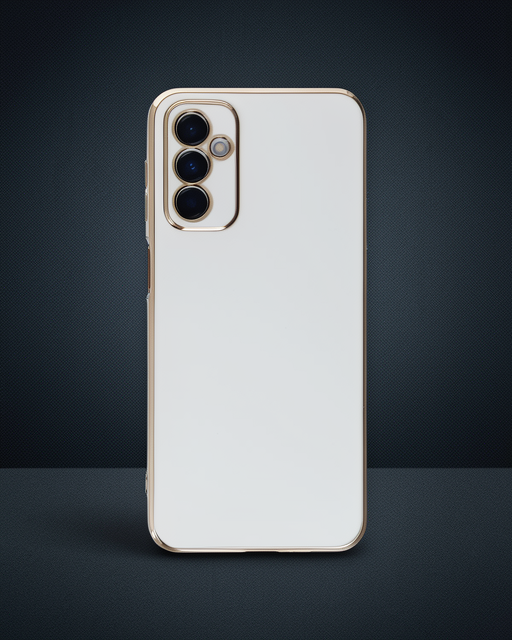 Samsung Galaxy A14 4G Kılıf Volet Silikon - Beyaz