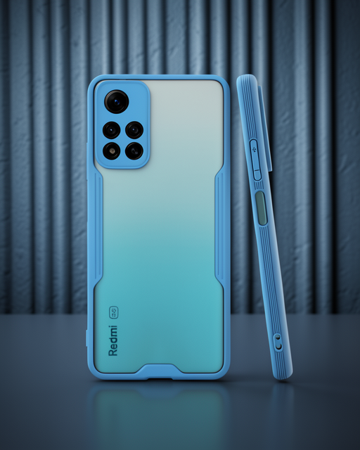 Xiaomi Redmi Note 11 Pro Plus 5G Kılıf Platin Silikon - Mavi