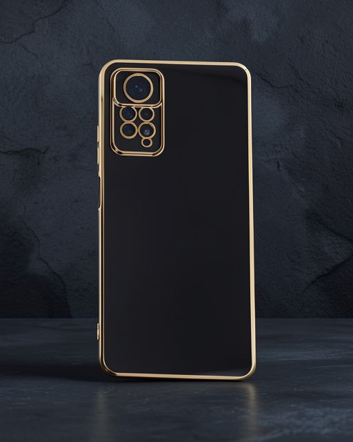 Xiaomi Redmi Note 12 Pro 4G Kılıf - Volet Silikon - Siyah