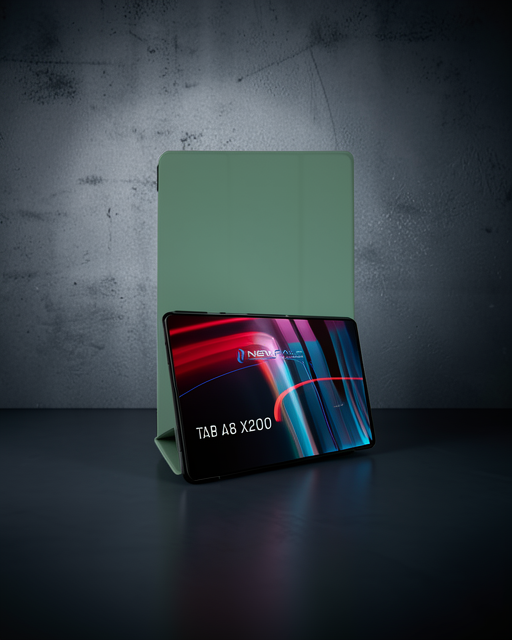 Samsung Galaxy X200 Tab A8 10.5 Tablet Kılıf Smart - Koyu Yeşil