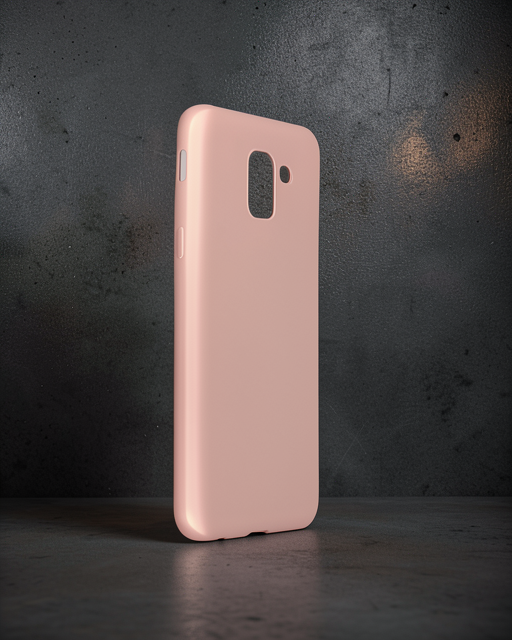 Samsung Galaxy J6 Kılıf - First Silikon - Rose Gold