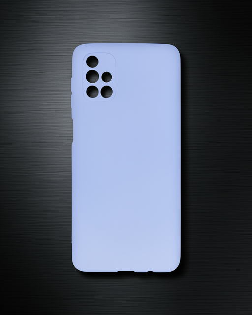 Samsung Galaxy M51 Kılıf First Silikon - Lila
