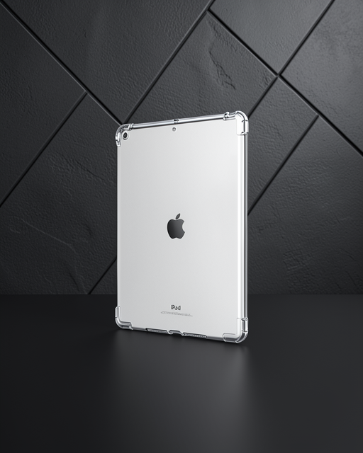 iPad 10.2 (7.nesil) Kılıf - Anti Shock Tablet Silikon - Şeffaf