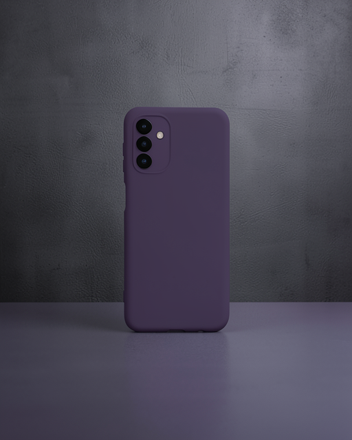 Samsung Galaxy A14 4G Kılıf Nano İçi Kadife Silikon - Mor