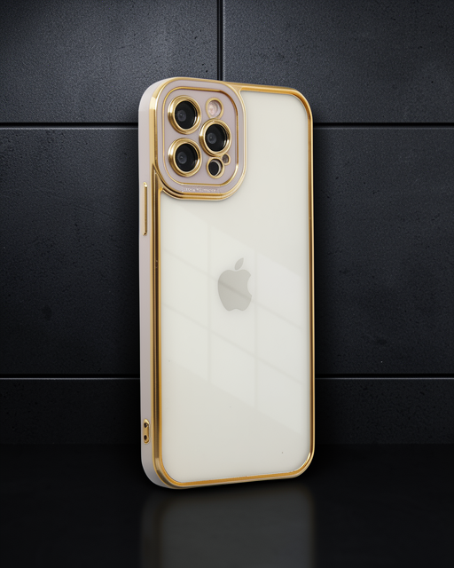 iPhone 12 Pro Max Kılıf Liva Lens Silikon - Lila
