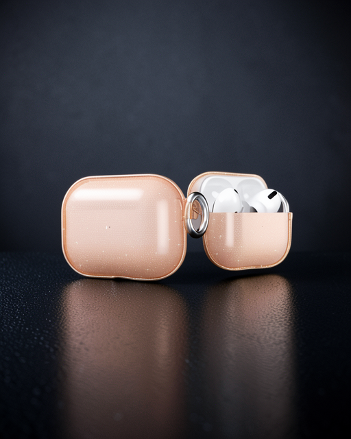 Apple AirPods Pro 2 (2. Nesil) - Shell Kılıf - Gold