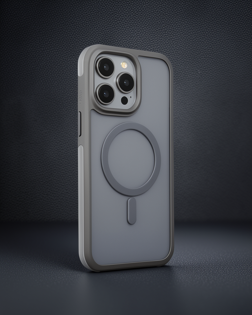 iPhone 15 Pro - Joko Toras Airbag Magsafe Kapak - Titan Gri