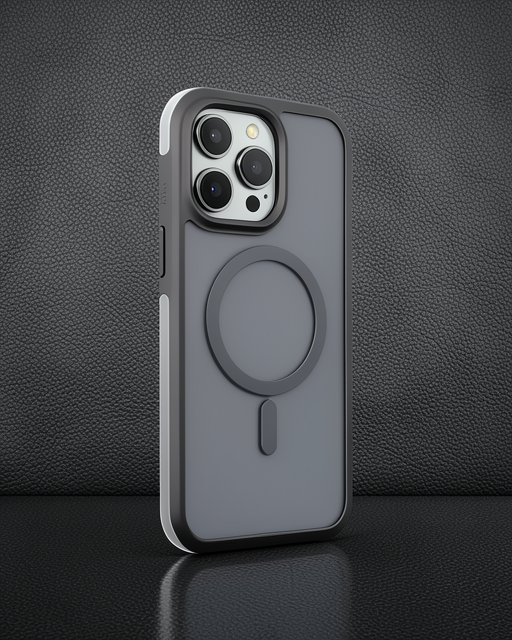 iPhone 15 Pro Max - Joko Toras Airbag Magsafe Kılıf - Titan Gri