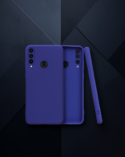Huawei Y6P Kılıf - First Silikon - Lacivert