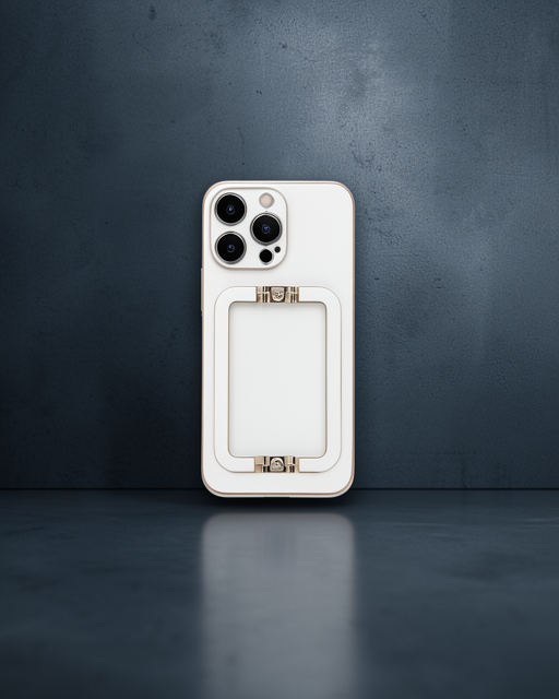 iPhone 14 Pro Kılıf Coco Elit Kapak - Beyaz