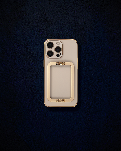 iPhone 14 Pro Max Kılıf Coco Elit Kapak - Gold
