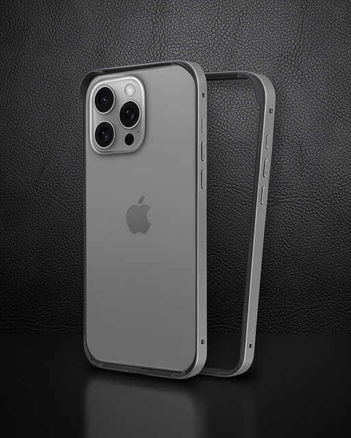 iPhone 15 Pro - Joko Land Bumper Koruma Kılıf - Titan Gri