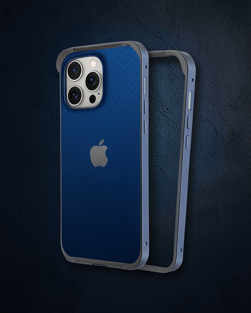 iPhone 15 Pro - Joko Land Bumper Koruma Kılıf - Lacivert