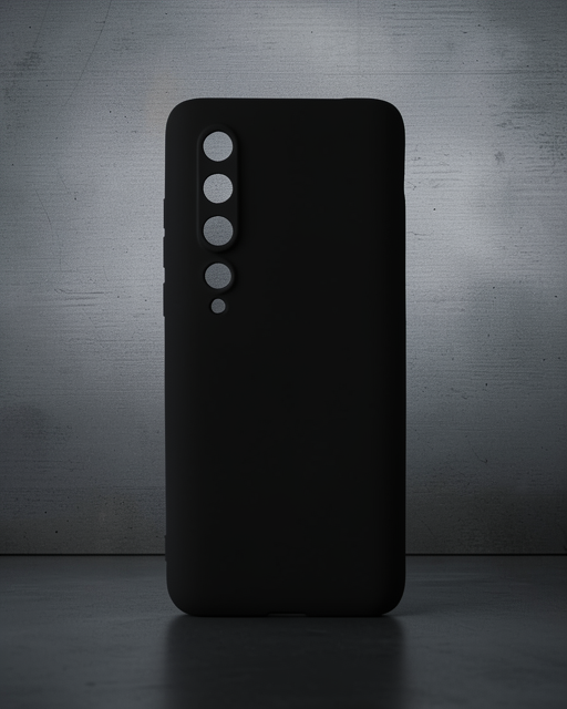 Xiaomi Mi 10 Kılıf First Silikon - Siyah
