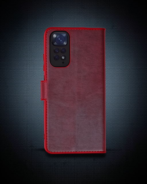 Xiaomi Redmi Note 11 Pro Kılıf Trend S Plus Kapaklı Kılıf - Yeşil