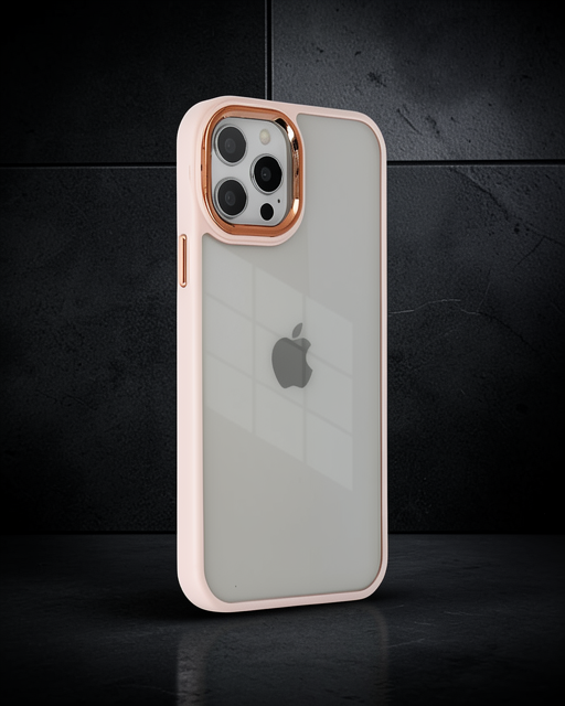 iPhone 12 Pro Max Kılıf Dora Kapak - Pudra